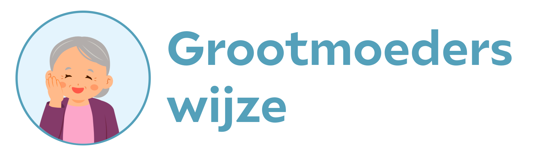 Het logo van Grootmoederswijze